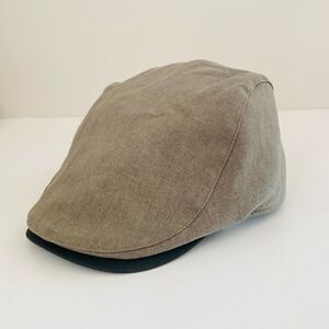 Stetson Brown Linen Blend Flat Cap Two Tone Large / XL Summer Street Western